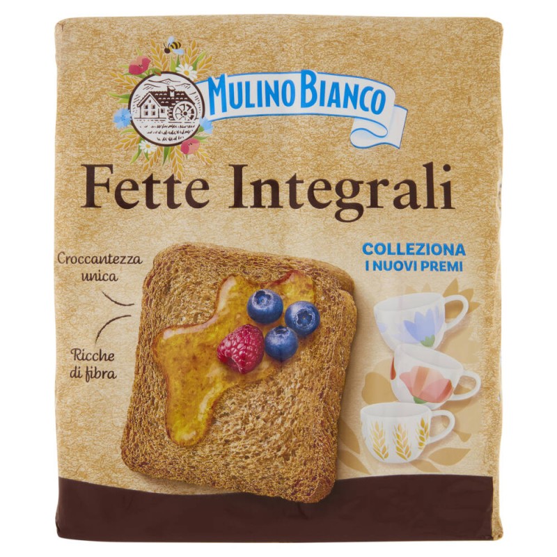 Mulino Bianco: fette Biscottate Integrali